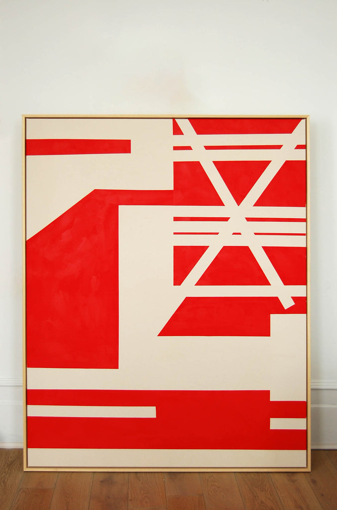 minimalist contemporary art on canvas 